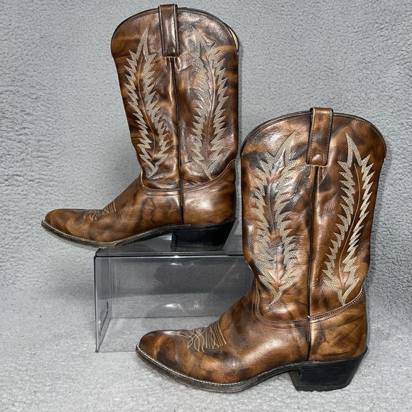 Abilene Boot Co. Other - Vintage Abilene Womens Size 11 Brown Leather Western Cowboy Boots